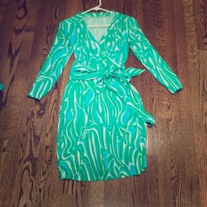 Lilly Pulitzer wrap dress